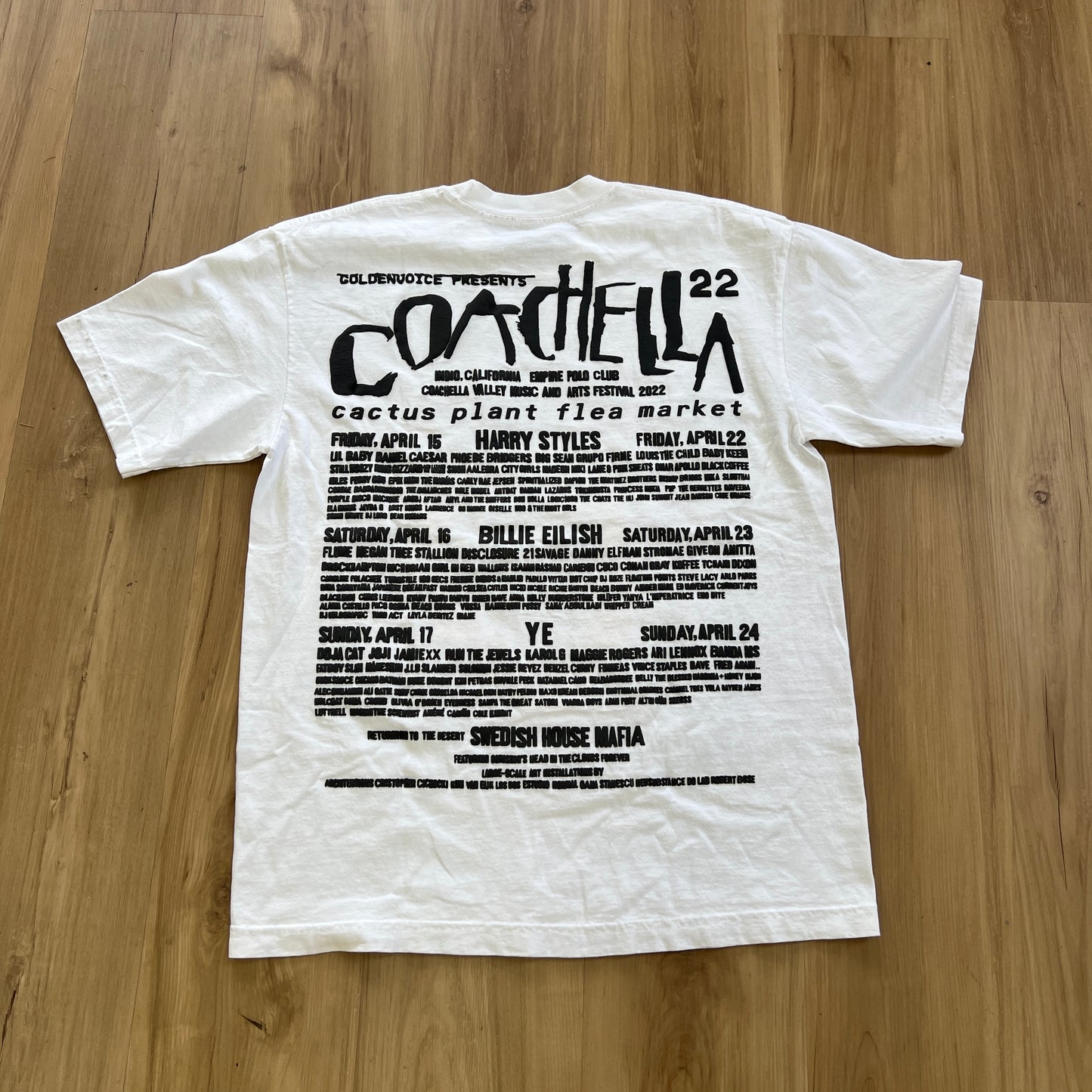 Cactus Plant Flea Market Coachella x CPFM Weekend 1 T-Shirt White