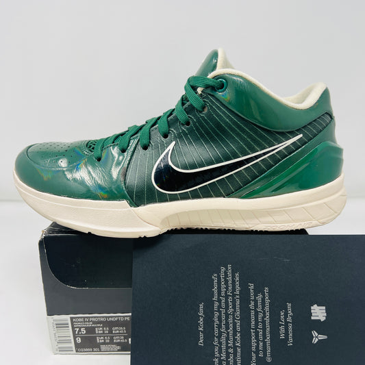 Nike Kobe 4 Protro Undefeated Milwaukee Bucks