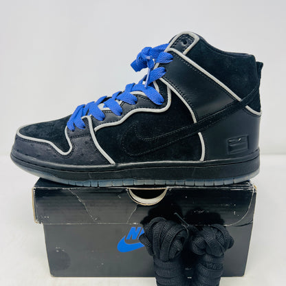 Nike SB Dunk High Black Purple Box