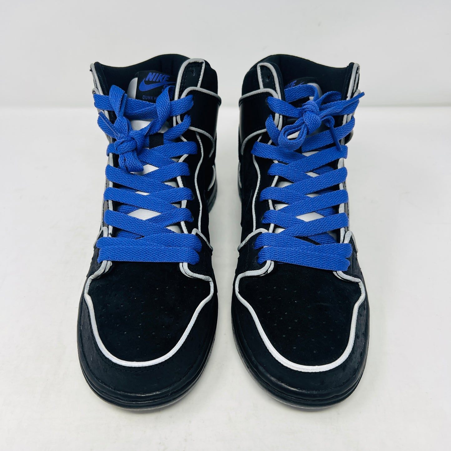 Nike SB Dunk High Black Purple Box