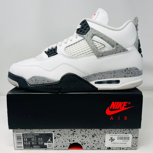 Jordan 4 Retro White Cement (2025)