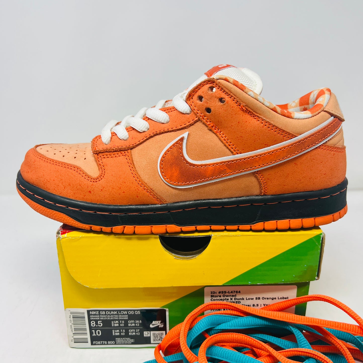 Nike SB Dunk Low Concepts Orange Lobster