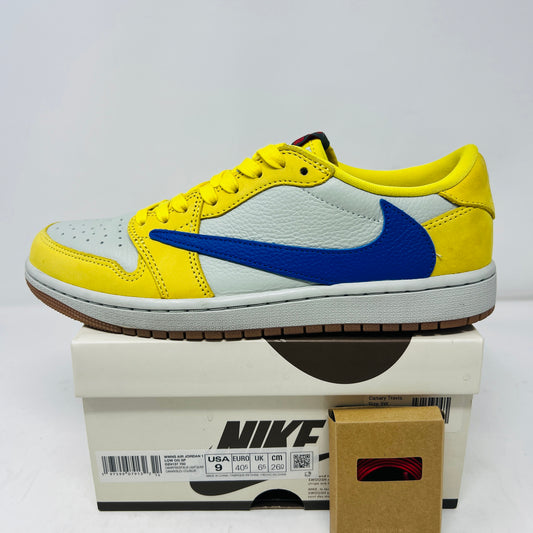 Jordan 1 Retro Low OG SP Travis Scott Canary (Women's)