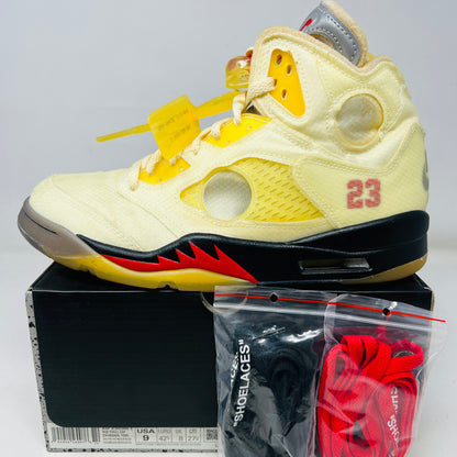 Jordan 5 Retro Off-White Sail