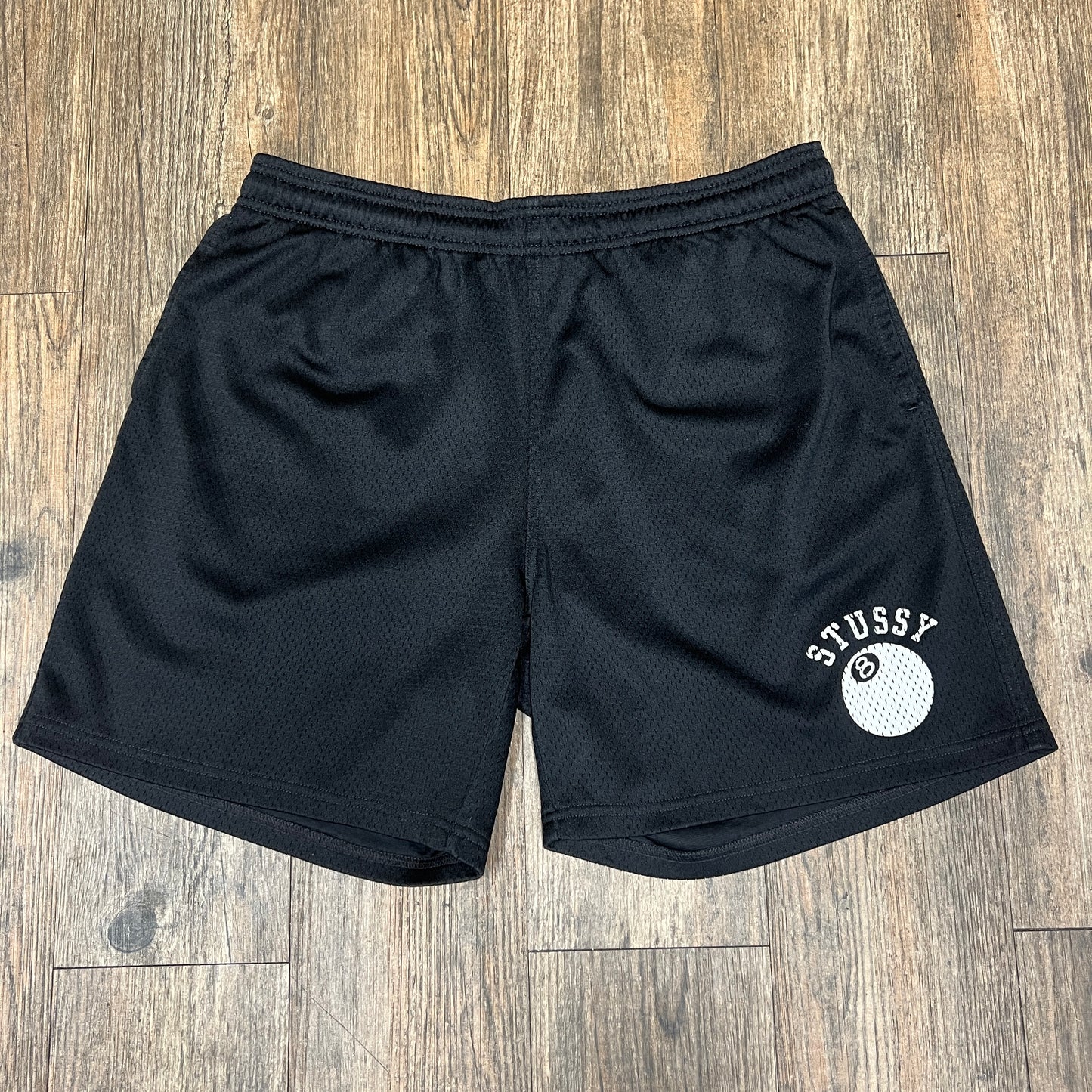 Stüssy 8-Ball Mesh Shorts Black