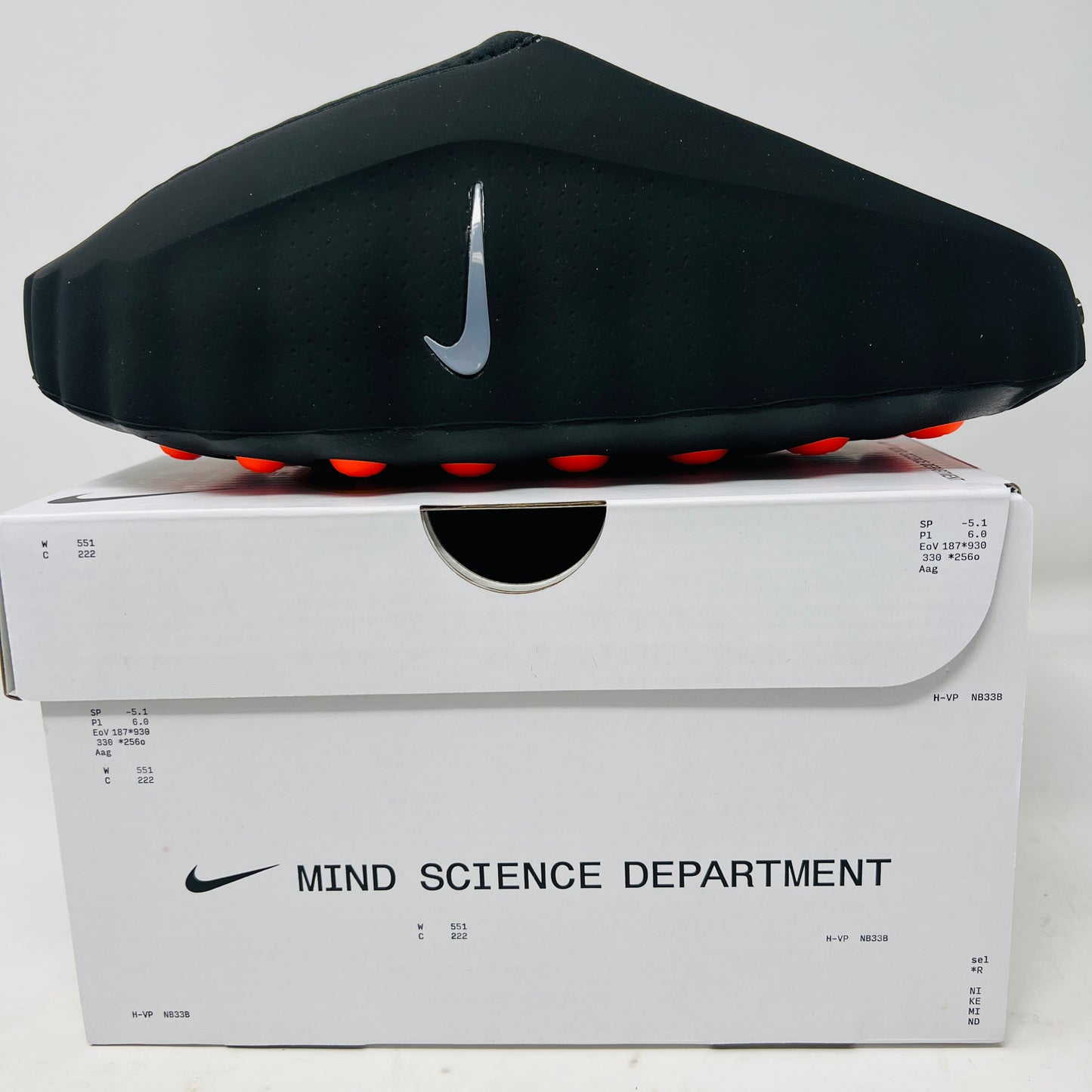 Nike Mind 001 Slide Black Chrome