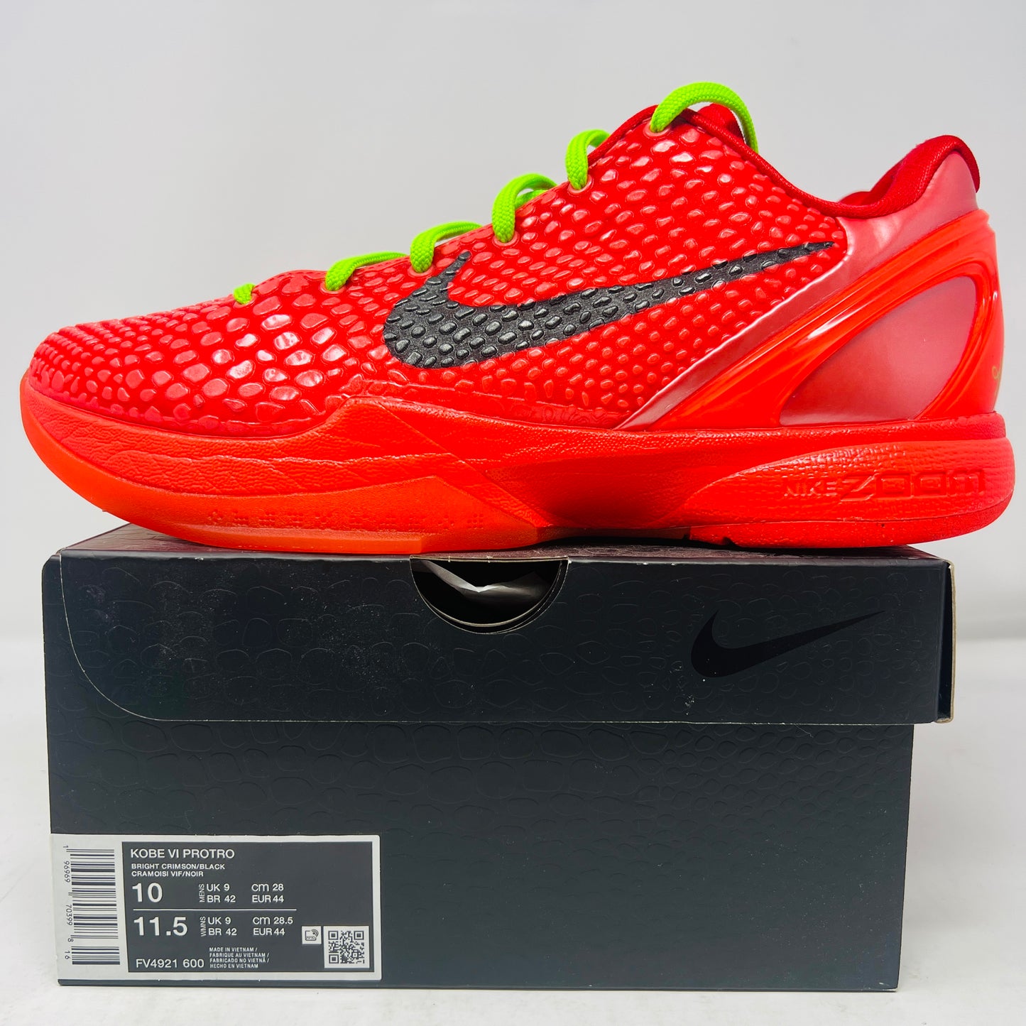 Nike Kobe 6 Protro Reverse Grinch