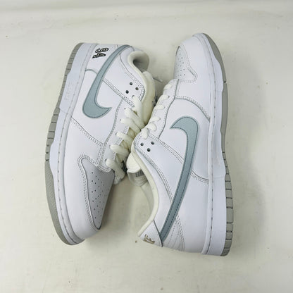 Nike SB Dunk Low Supreme 94 White Metallic Silver