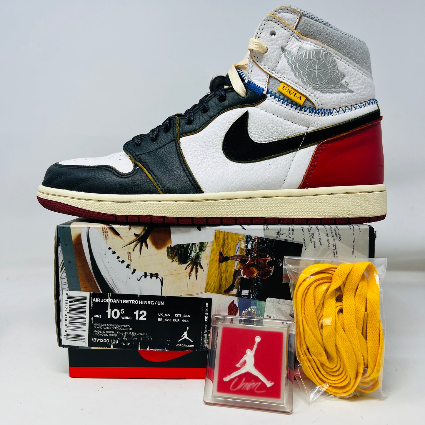 Jordan 1 Retro High Union Los Angeles Black Toe