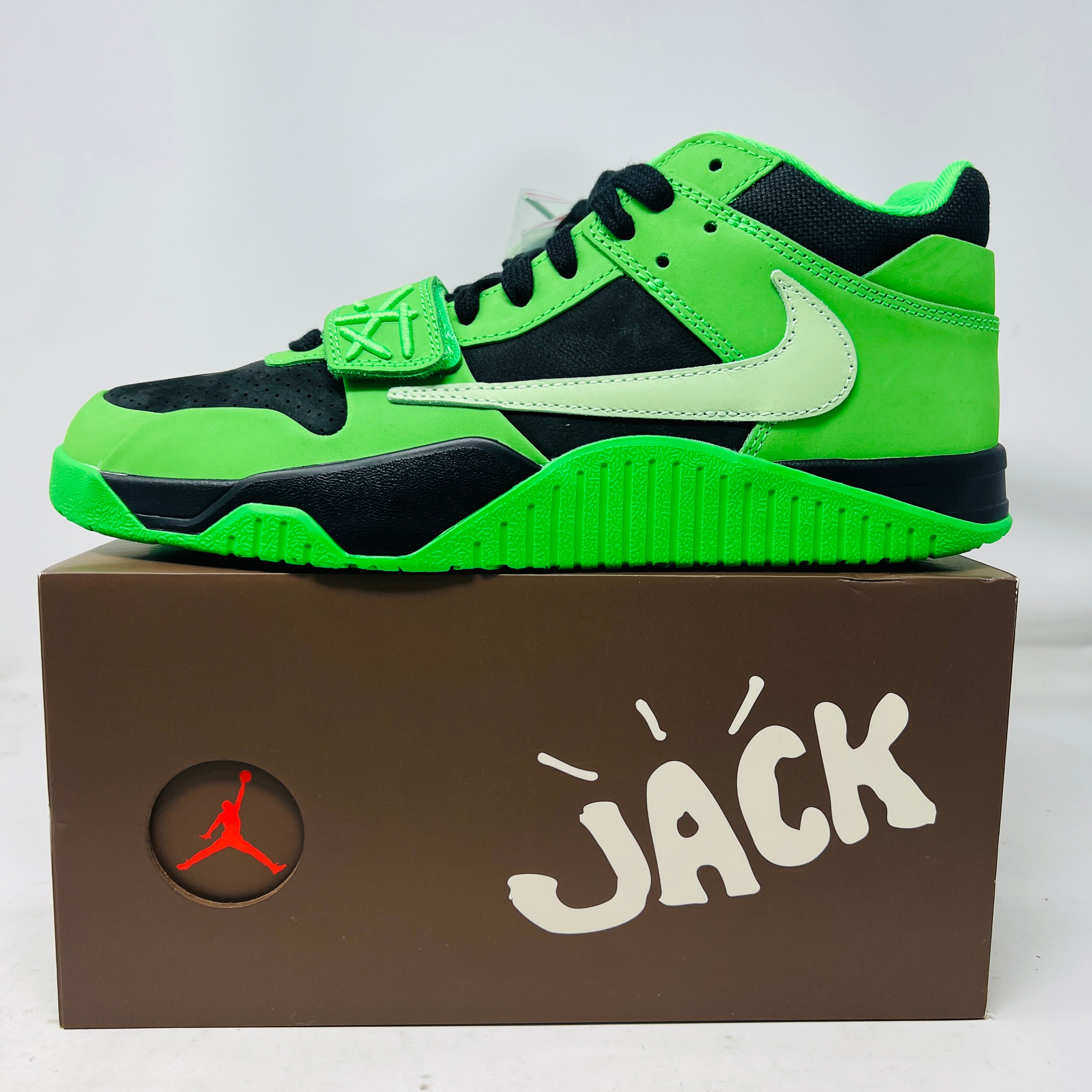 Jordan Jumpman Jack TR Travis Scott Green Spark – Holy Ground