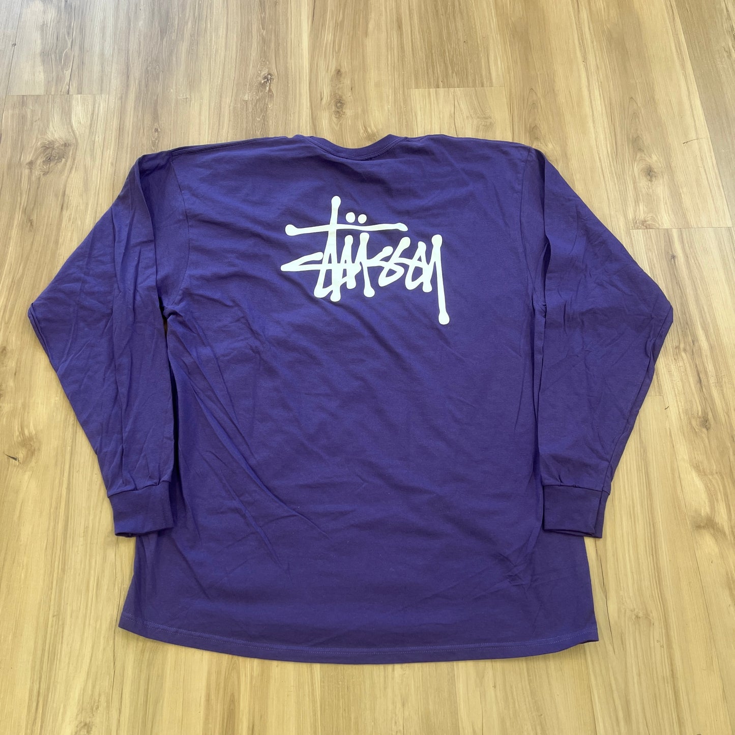 Stüssy Basic Stüssy LS Tee Purple