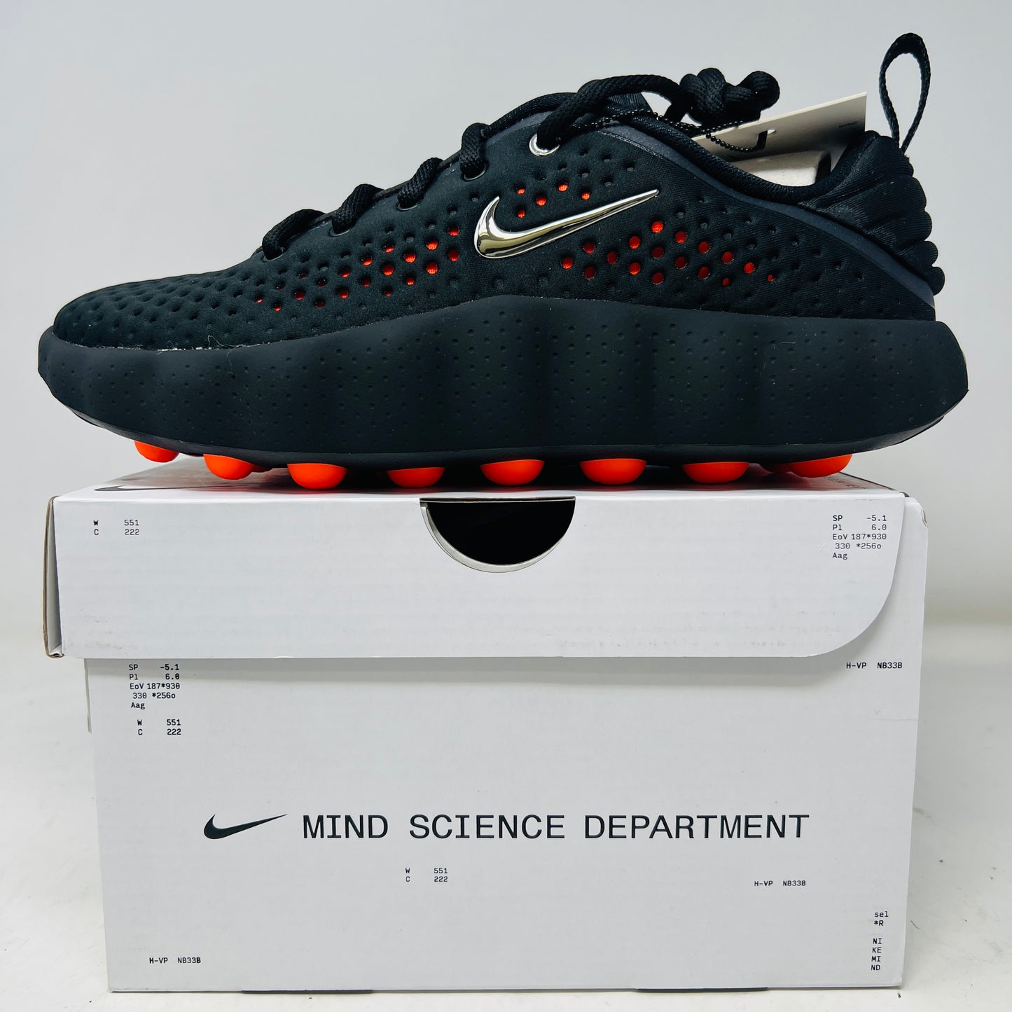 Nike Mind 002 Black Hyper Crimson