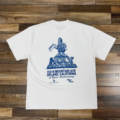 Holy Ground 5 Year Anniversary Tee White