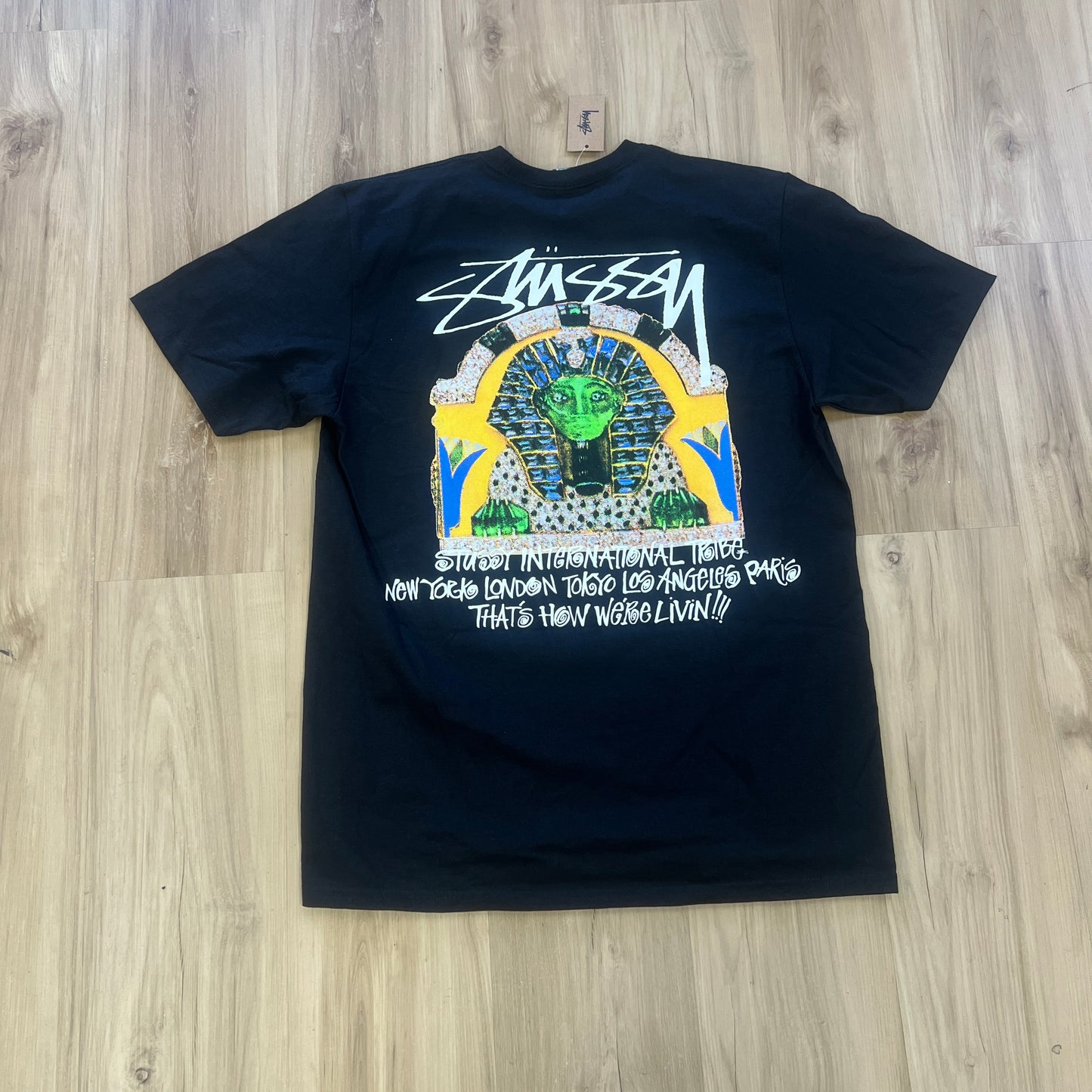 Stüssy Sphinx Tee Black