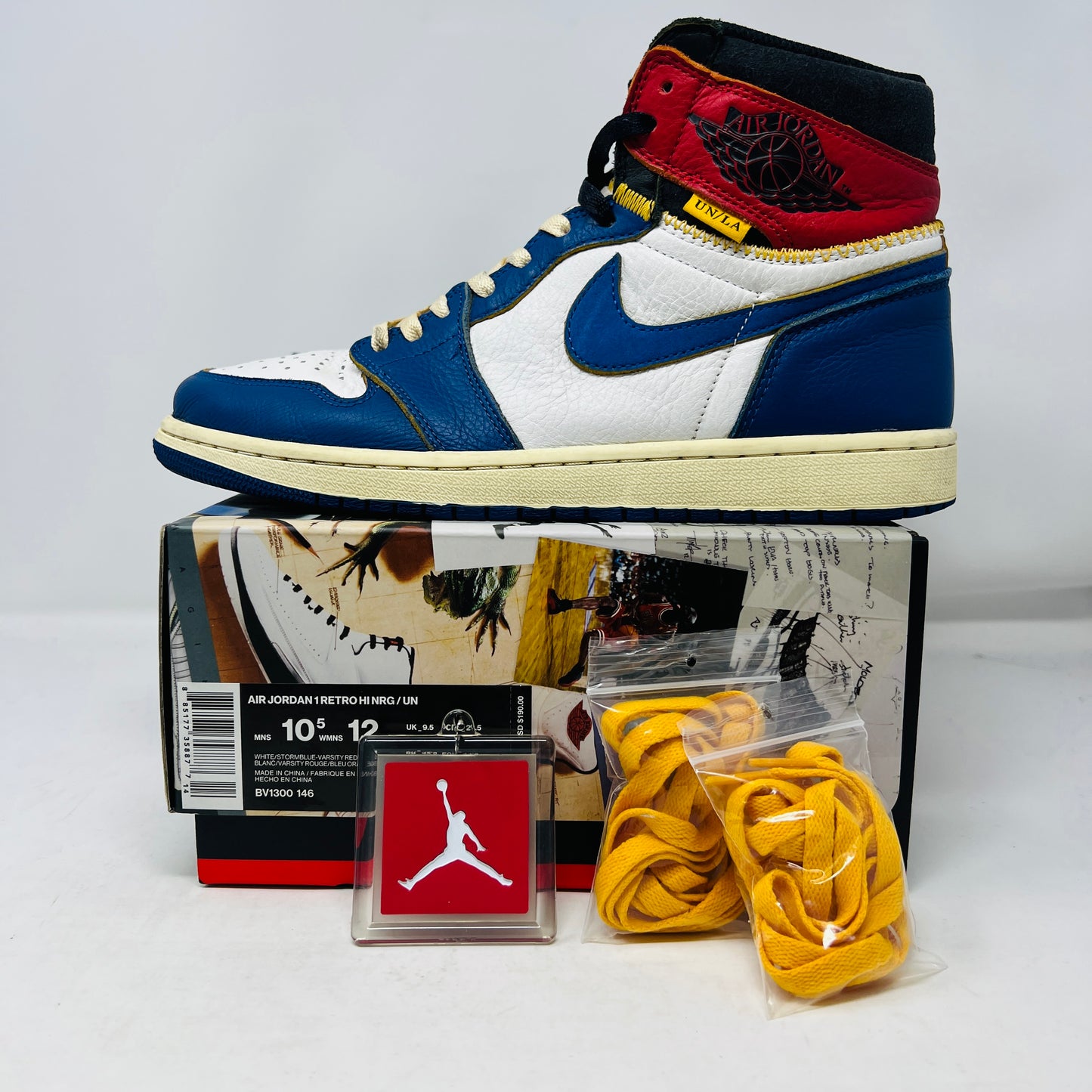 Jordan 1 Retro High Union Los Angeles Storm Blue