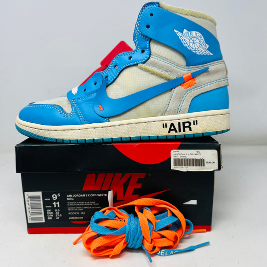 Jordan 1 Retro High Off-White University Blue
