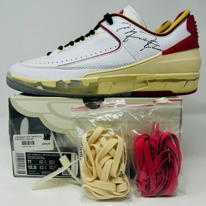 Jordan 2 Retro Low SP Off-White White Red