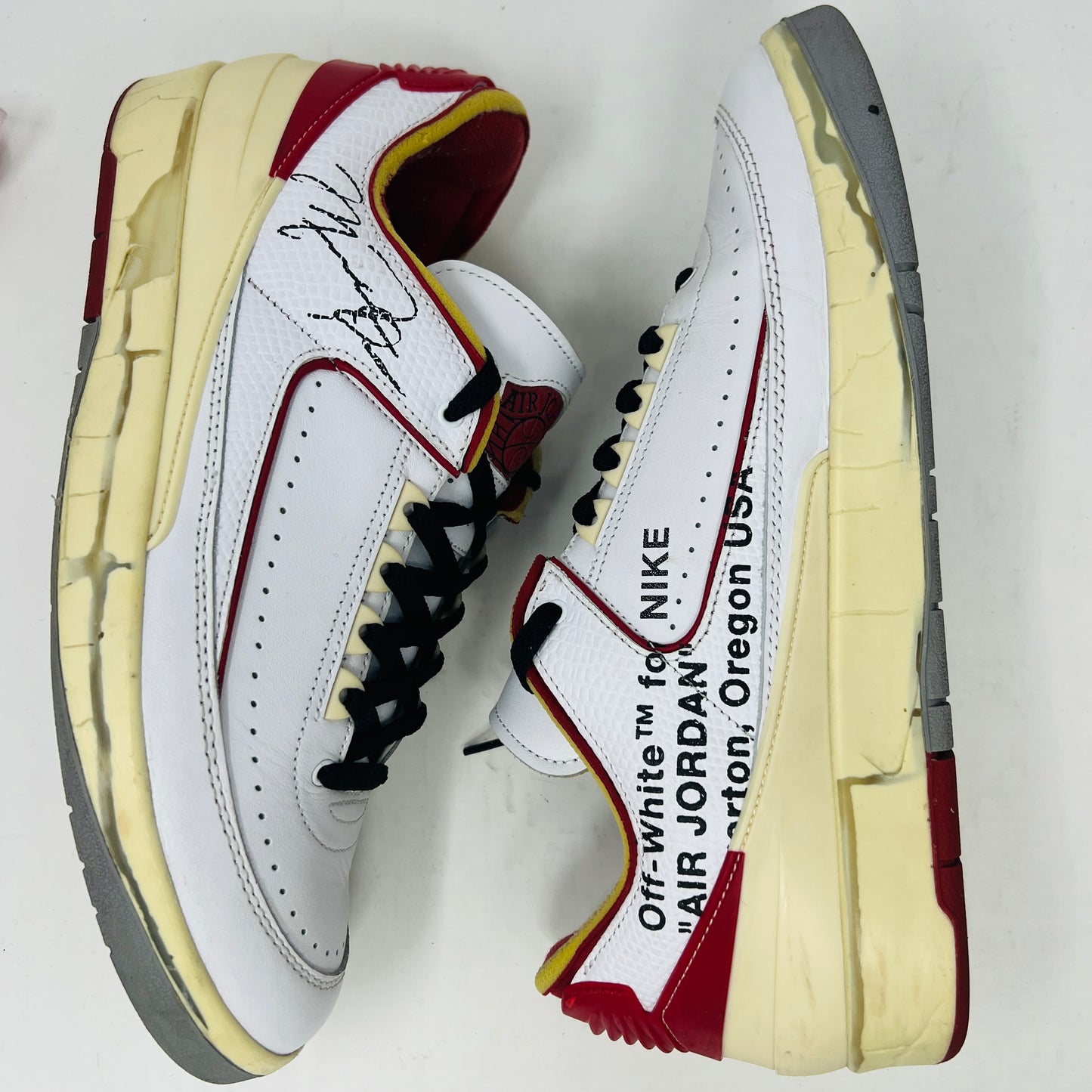Jordan 2 Retro Low SP Off-White White Red