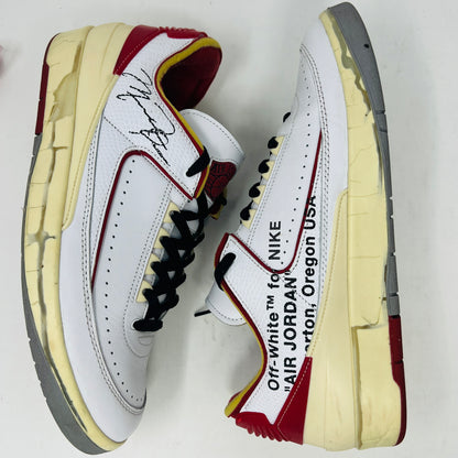 Jordan 2 Retro Low SP Off-White White Red