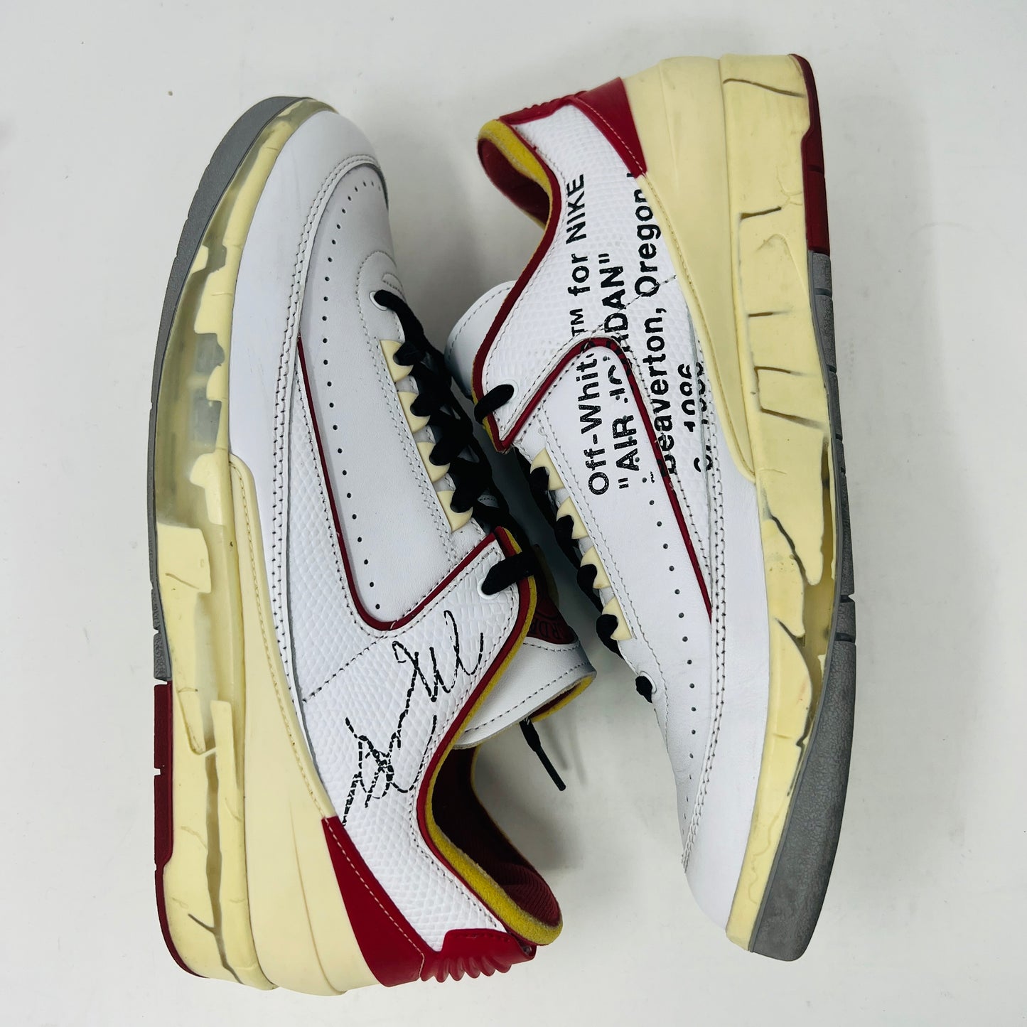 Jordan 2 Retro Low SP Off-White White Red
