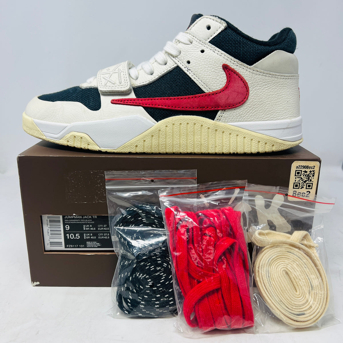 Jordan Jumpman Jack TR Travis Scott University Red