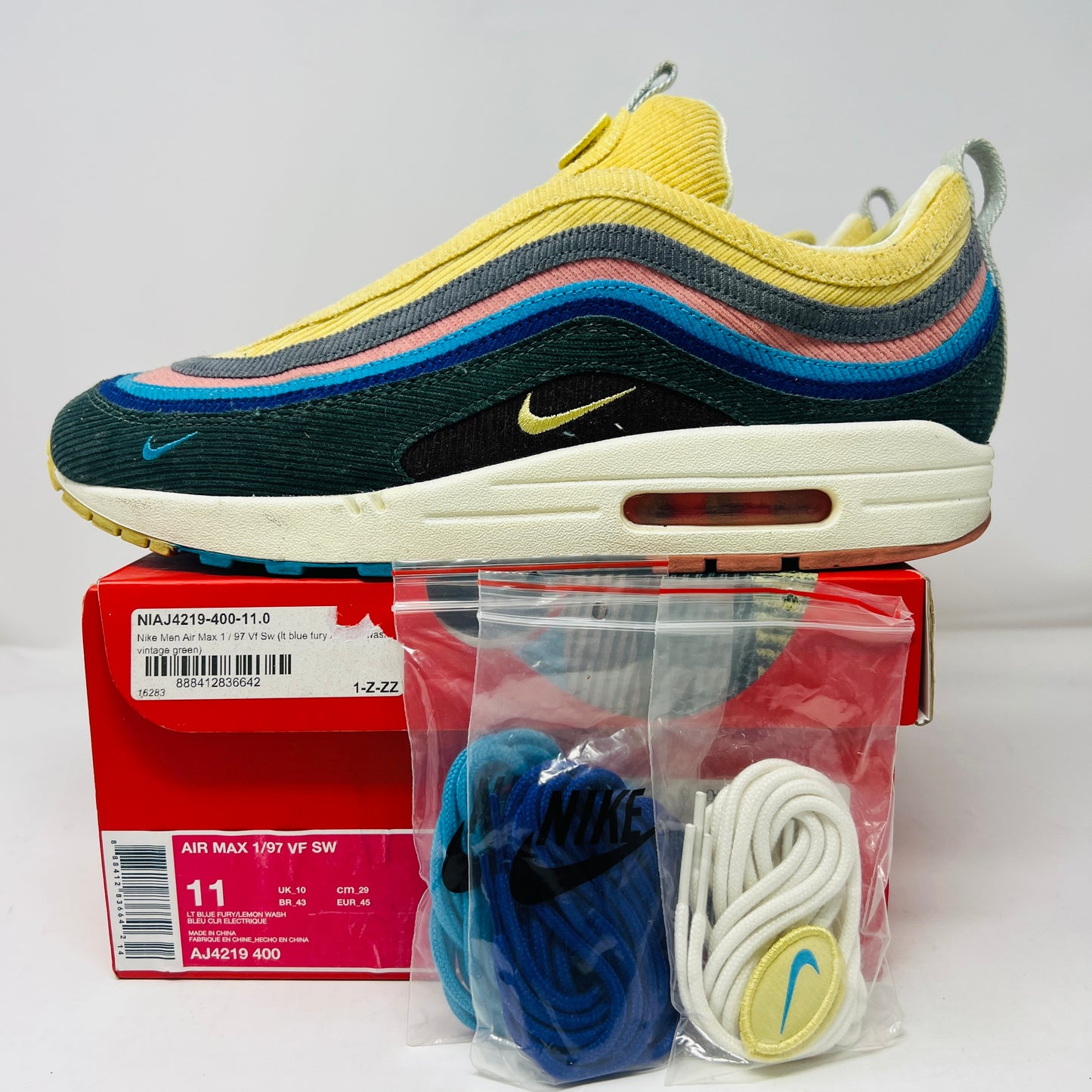 Nike Air Max 1/97 Sean Wotherspoon (Extra Lace Set Only)