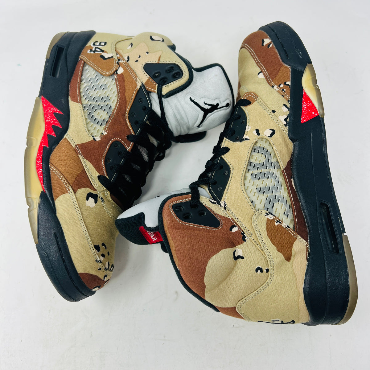 Jordan 5 Retro Supreme Desert Camo