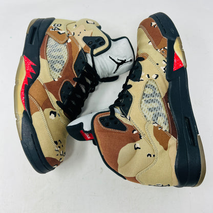 Jordan 5 Retro Supreme Desert Camo