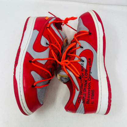 Nike Dunk Low Off-White University Red