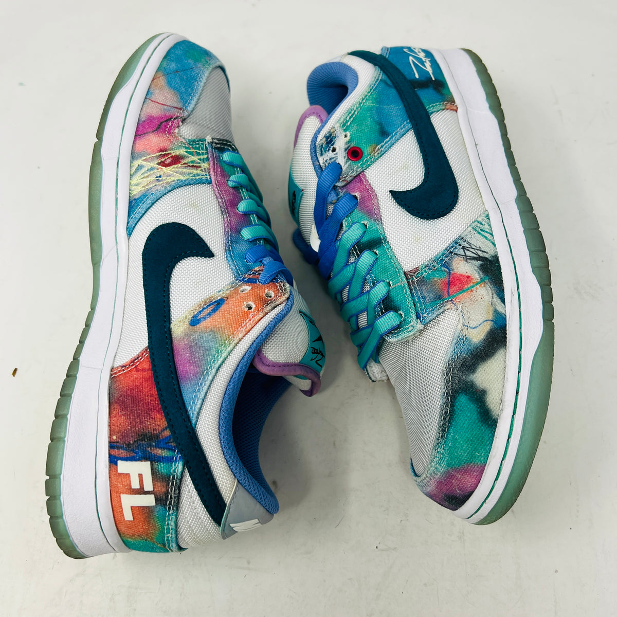 Nike SB Dunk Low Futura Laboratories Bleached Aqua