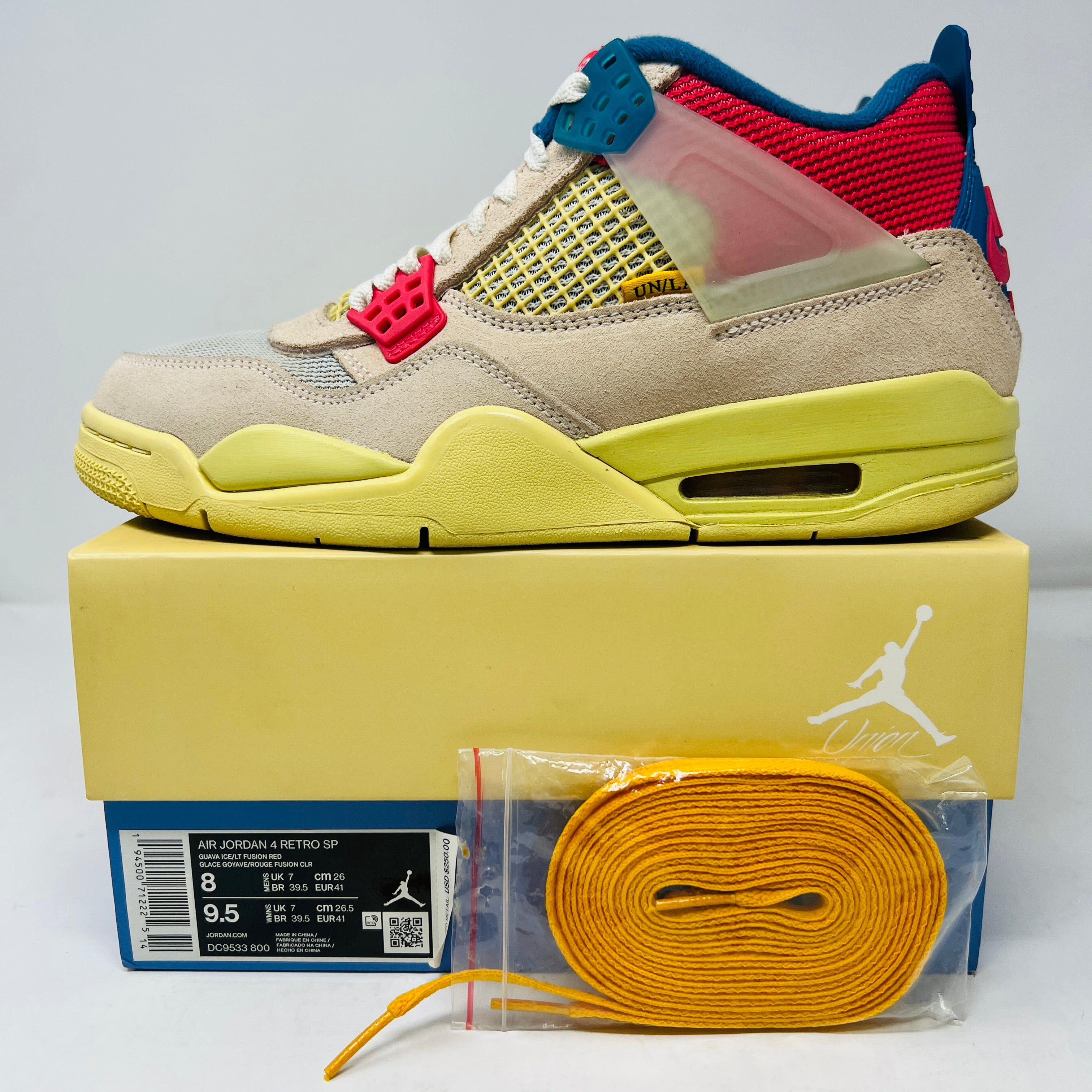 Jordan 4 Retro Union Guava Ice – Holy Ground
