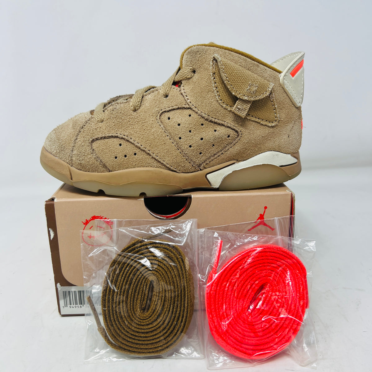 Jordan 6 Retro Travis Scott British Khaki (TD)