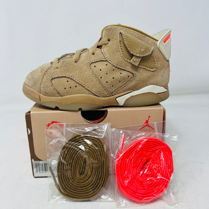 Jordan 6 Retro Travis Scott British Khaki (TD)