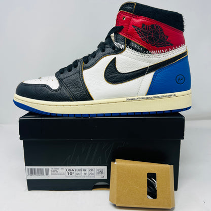 Jordan 1 Retro High OG SP Fragment x Union LA Varsity Red Sport Royal
