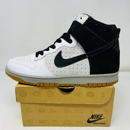 Nike Dunk High Premium White Black Grey SB Gum