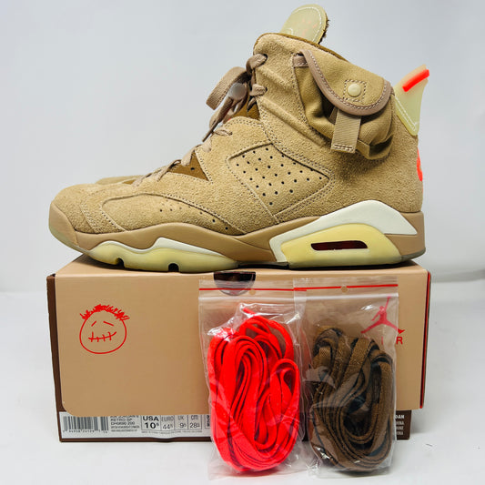 Jordan 6 Retro Travis Scott British Khaki