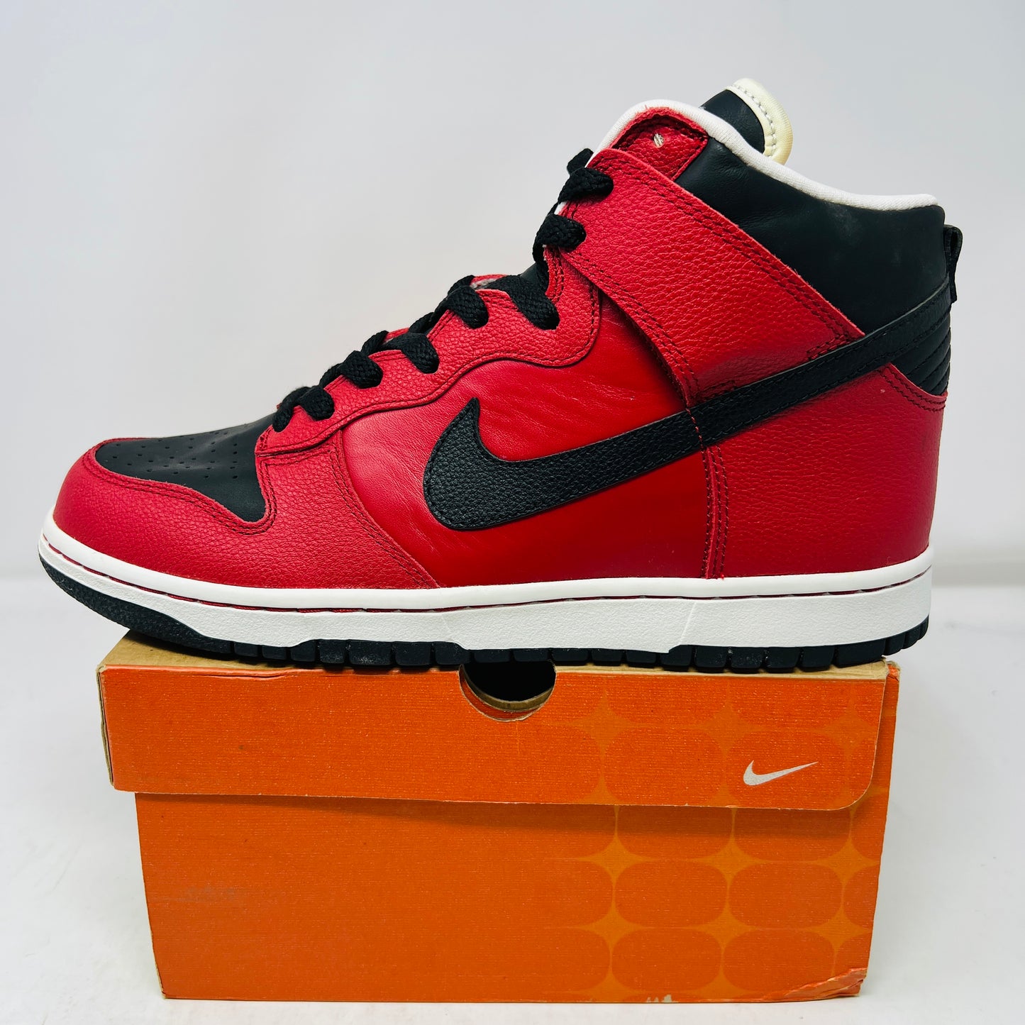 Nike Dunk High Varsity Red Black
