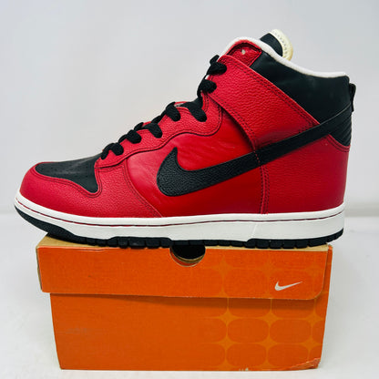 Nike Dunk High Varsity Red Black