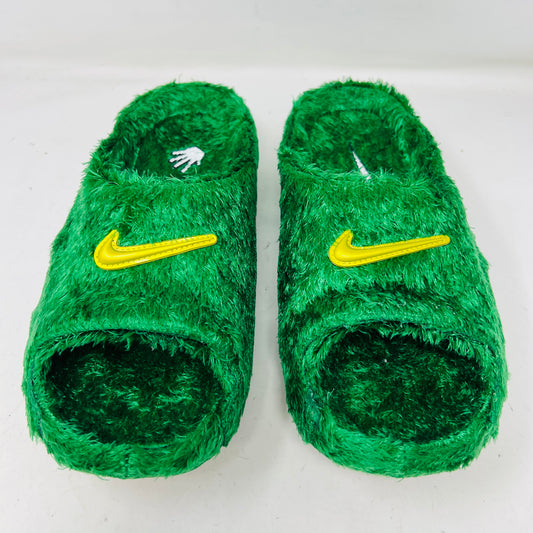 Nike ReactX Rejuven8 Slide .SWOOSH Touch Grass Kelly Green