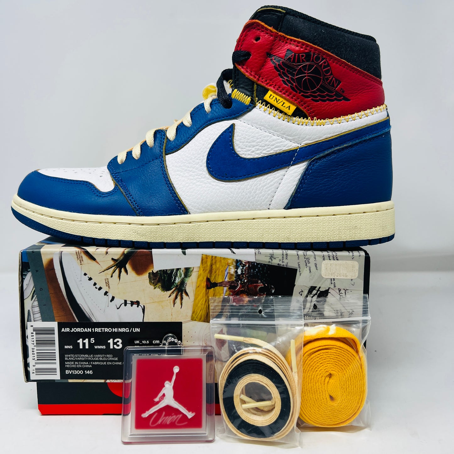 Jordan 1 Retro High Union Los Angeles Storm Blue