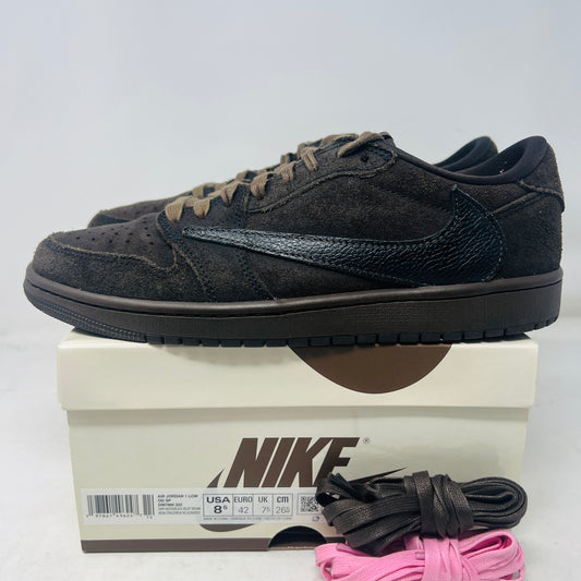 Jordan 1 Retro Low OG SP Travis Scott Velvet Brown