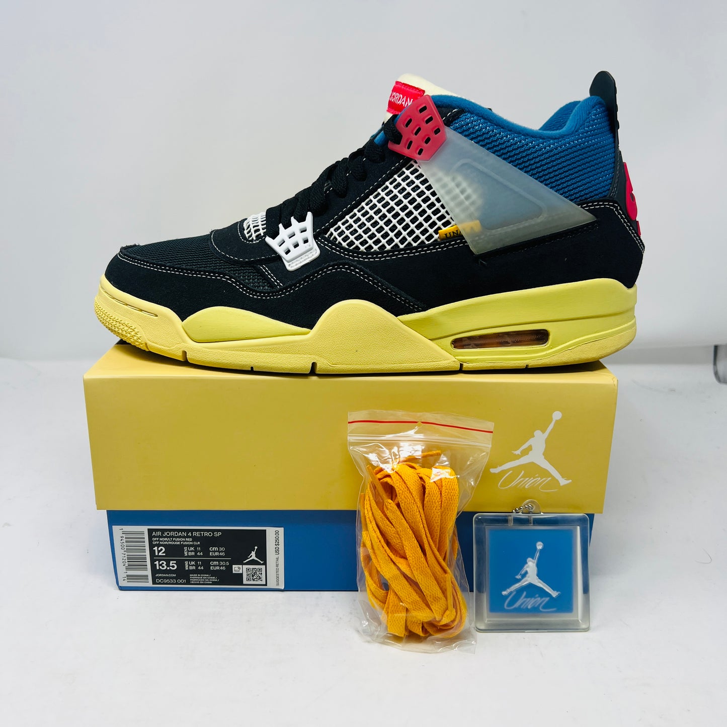 Jordan 4 Retro Union Off Noir