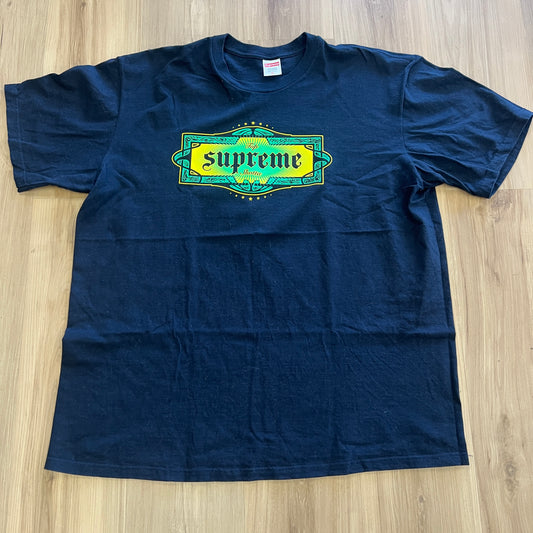 Supreme Top Shotta Tee Navy