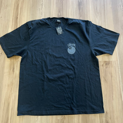 Stüssy 8 Ball Tee Black