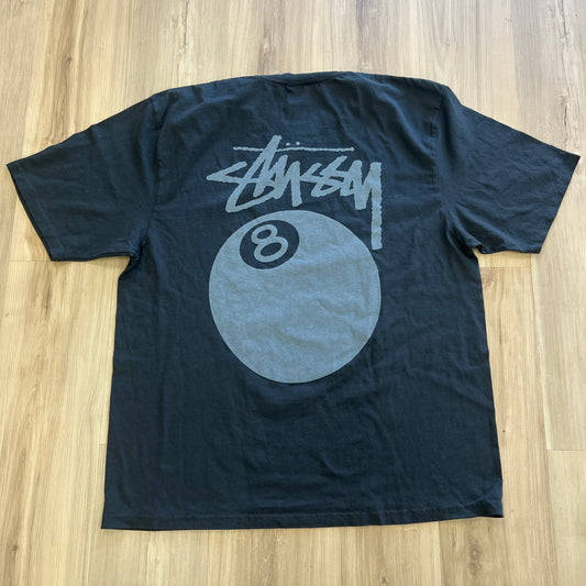 Stüssy 8 Ball Tee Black
