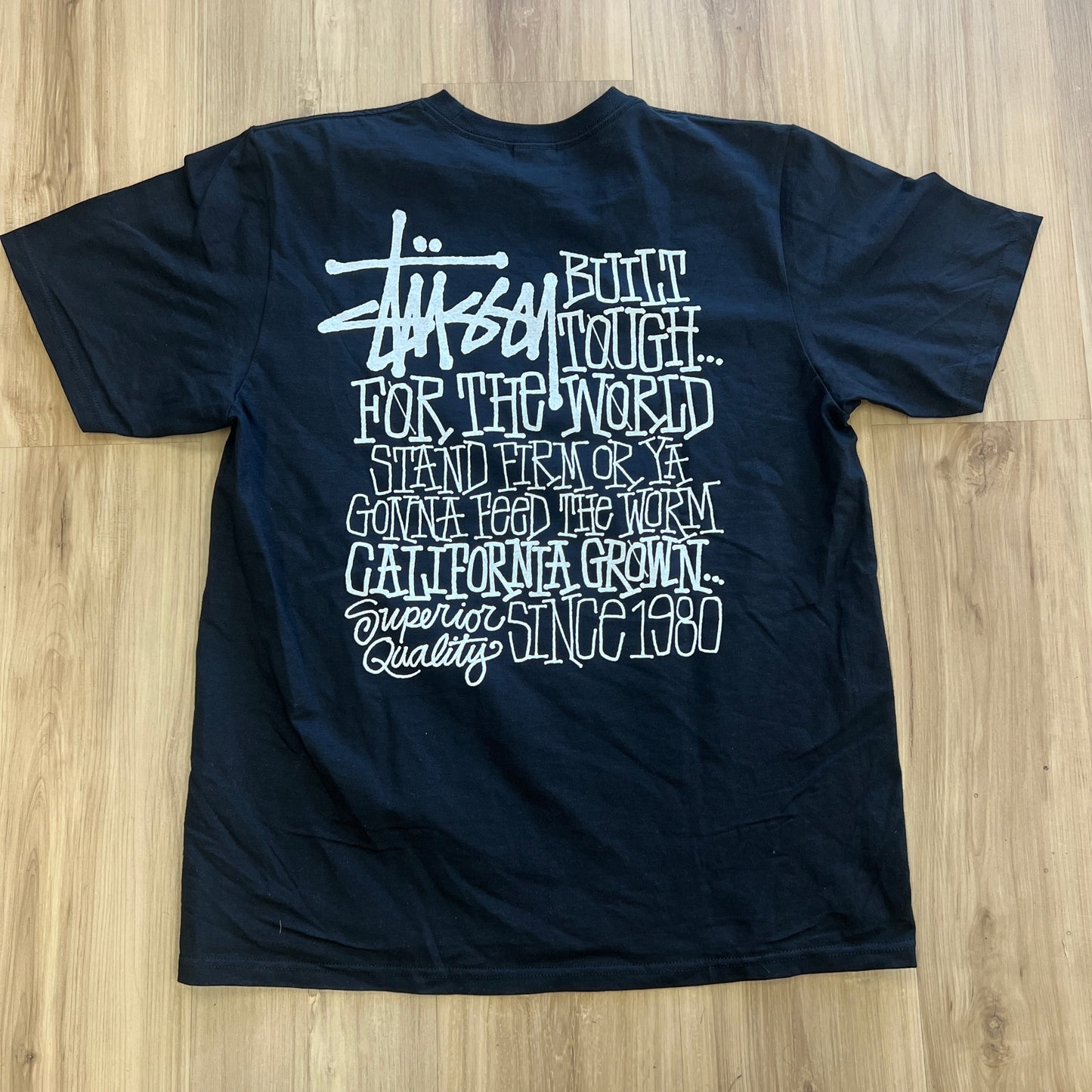 Stussy California Grown Pigment Dyed Tee Black