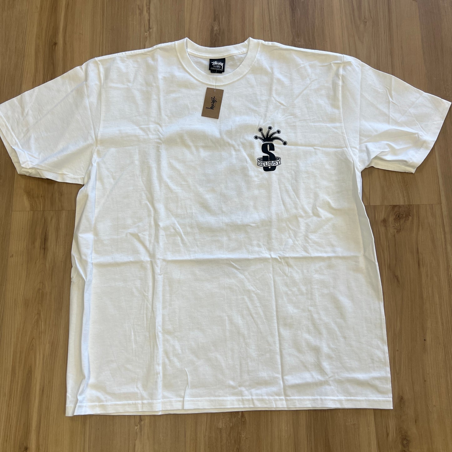 Stussy Crown Band Tee White
