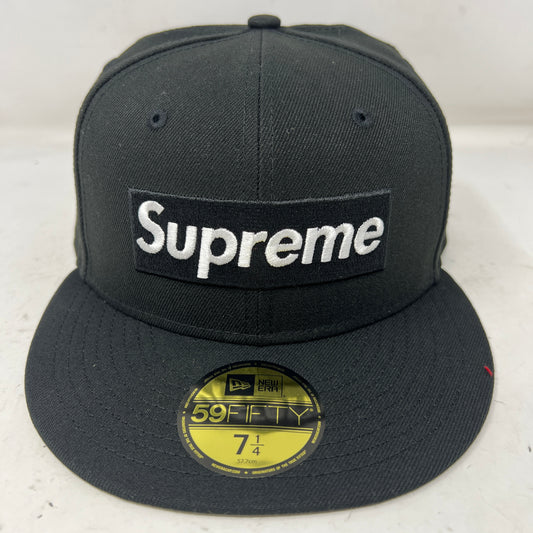 Supreme Sharpie Box Logo New Era Fitted Cap Black