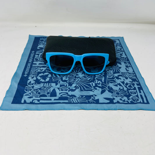 Chrome Hearts Box Officer Sunglasses Blue