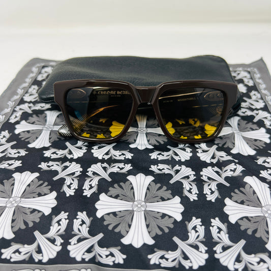 Chrome Hearts Midixathrill I Sunglasses Brown